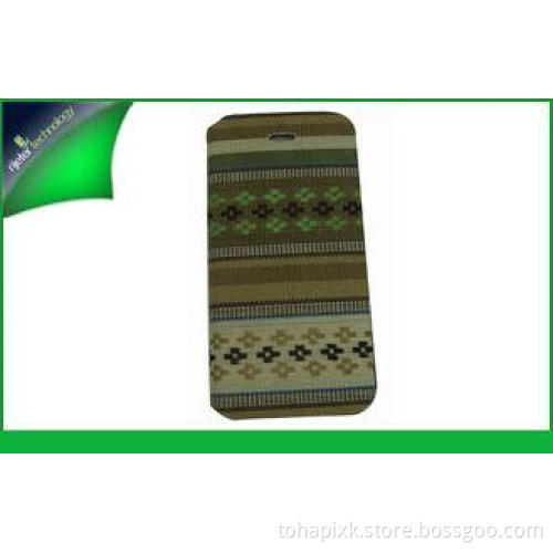 Book Style Colorful Apple Iphone Leather Cases , Iphone 5 /